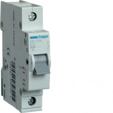 Автоматичний вимикач Hager 1p 13А тип B 6кА (MB113A)