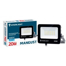 Прожектор светодиодный ENERLIGHT MANGUST 20Вт 6500K IP65 (MANGUST20SMD80С)