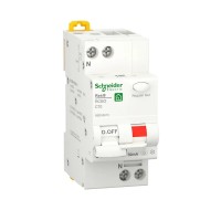 Дифференциальный автомат Schneider Electric Resi9 6kA 1P+N 10A C 30mA тип А (R9D55610)