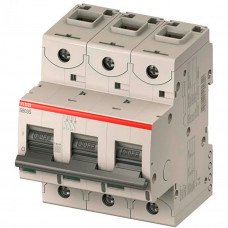 Автоматичний вимикач ABB S803C 3p 100А тип C 25кА (2CCS883001R0824)