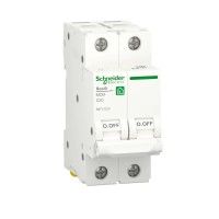 Автоматический выключатель Schneider Electric Resi9 6kA 2P 20A тип C (R9F12220)