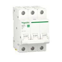 Автоматический выключатель Schneider Electric Resi9 6kA 3P 6A тип C (R9F12306)