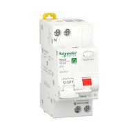 Диференціальний автомат Schneider Electric Resi9 6kA 1P+N 10A C 10mA тип А (R9D51610)