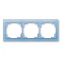 Трехпостовая рамка ABB Neo Белый/Синий (3901M-A00130 41)