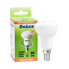 Світлодіодна лампа Delux R50 6W яскраве світло 2700К 220V E14 (90012456)
