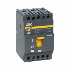Автоматичний вимикач IEK ВА88-32 3p 125A 25kA (SVA10-3-0125)