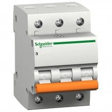 Автоматический выключатель Schneider Electric ВА63 3p C 63А 4.5kA Домовой (11229)