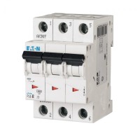 Автоматический выключатель Eaton PL6 3p 4А тип D 6кА (286609)