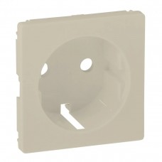 Накладка розетки 2К+З LEGRAND Valena Life с зажимами 6кв.мм Кремовый (755251)