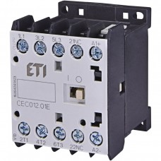 Контактор мініатюрний ETI CEC12.01-230V-50/60Hz (4641084)
