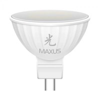 Світлодіодна лампа MAXUS SAKURA MR16 5W тепле світло 3000K 220V GU5.3 AP (1-LED-401-01)
