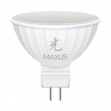 Світлодіодна лампа MAXUS SAKURA MR16 5W тепле світло 3000K 220V GU5.3 AP (1-LED-401-01)