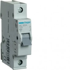 Автоматичний вимикач Hager 1p 20А тип C 6кА (MC120A)