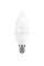 Світлодіодна лампа GLOBAL C37 CL-F 5W тепле світло 3000К 220V E14 AP (1-GBL-133)