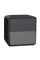 Накладний кнопковий вимикач Schneider Electric Mureva Styl IP55 Чорний (MUR35026)