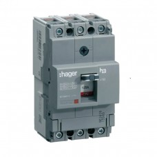 Автоматичний вимикач HAGER x160 3p 125A 18кА (HDA125L)