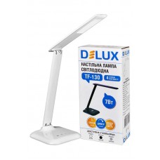 Настільна лампа Delux TF-130 7 Вт LED Біла (90008948)