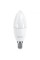 Светодиодная лампа MAXUS C37 6W теплый свет 3000K 220V E14 (1-LED-533)