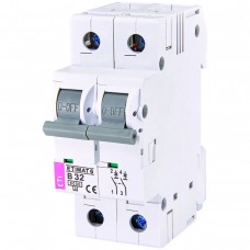 Автоматичний вимикач ETI ETIMAT 6 2p 32А тип B 6кА (2113519)