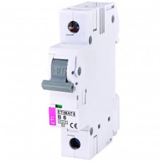 Автоматический выключатель ETI ETIMAT 6 1p 6А тип B 6кА (2111512)