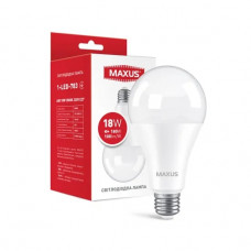 Лампа світлодіодна Maxus A80 18W 3000K E27 (1-LED-783)