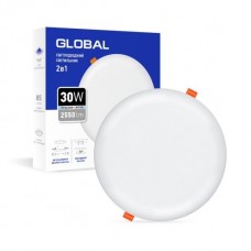 Светодиодный точечный светильник GLOBAL SP 2in1 30Вт 4100K (1-GSP-3041-RS)