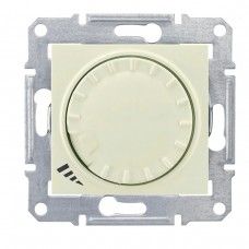 Светорегулятор поворотный емкостный Schneider Sedna Алюминий (SDN2200660)