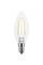 Світлодіодна лампа MAXUS філамент C37 4W тепле світло 3000K E14 (1-LED-537)