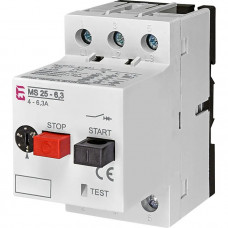 Автоматичний вимикач захисту двигуна ETI MS25-6.3 ETI (4600090)