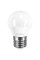 Светодиодная лампа GLOBAL G45 F 5W яркий свет 4100К 220V E27 AP (1-GBL-142)