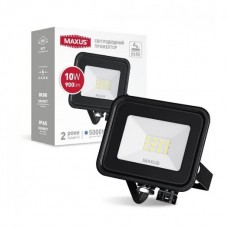Світлодіодний прожектор Maxus Flood Light 10W 5000K 900Lm IP65 (1-MFL-04-1050)