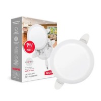 Светодиодный точечный светильник Maxus SP Adjustable Circle 9Вт 4100K IP20 (1-MSP-0941-CA)