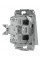 1-клавішний вимикач Schneider Electric Asfora Алюміній (EPH0100161)