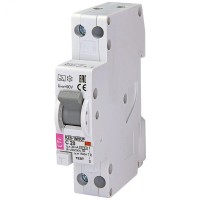 Дифференциальный автомат ETI KZS-1M SUP 1p+N 20А 30мА C 6кА тип А (2175725)