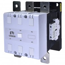 Контактор силовой ETI CEM250.22-230V АС 132 кВт (4656143)