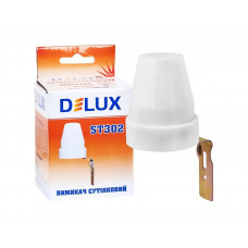 Реле сутінкове Delux ST302 10А біле (90011727)
