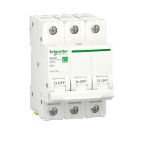 Автоматичний вимикач Schneider Electric Resi9 6kA 3P 63A тип В (R9F02363)