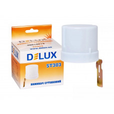 Реле сутінкове Delux ST303 25А біле (90018219)