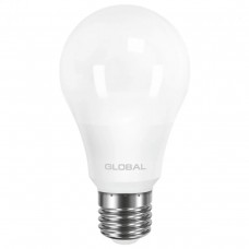 Світлодіодна лампа GLOBAL A60 10W яскраве світло 4100К 220V E27 AL (1-GBL-164)