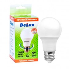 Светодиодная лампа DELUX BL 60 7Вт 3000K 220В E27 (90011737)