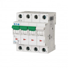 Автоматичний вимикач Eaton PL6 3p+N 6А тип B 6кА (106035)