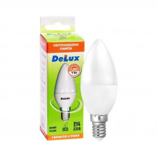 Світлодіодна лампа DELUX BL37B 7Вт 4100K 220В E14 (90011755)