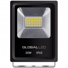 Світлодіодний прожектор GLOBAL Flood Light 20W холодне світло 5000K (1-LFL-002)