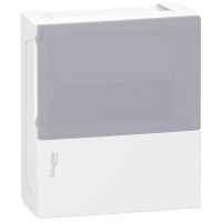 Щит розподільний навісний Schneider Electric Mini Pragma на 8 модулів Димчасті дверцята (MIP12108T)