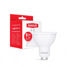 Світлодіодна лампа MAXUS MR16 5W 3000 К 220V GU10 (1-LED-717)