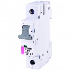 Автоматичний вимикач ETI ETIMAT 6 1p 50А тип C 6кА (2141521)