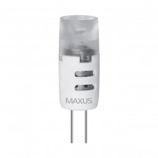 Светодиодная лампа MAXUS G4 1.5W теплый свет 3000K 12V G4 (1-LED-277)