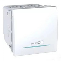 Світлорегулятор натискний Schneider Unica 20-350W Білий (MGU3.515.18)