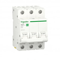 Автоматичний вимикач Schneider Electric Resi9 6kA 3P 16A тип В (R9F02316)