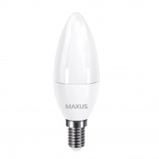 Лампа светодиодная Maxus C37 5W 4100K 220V E14 (1-LED-732)
